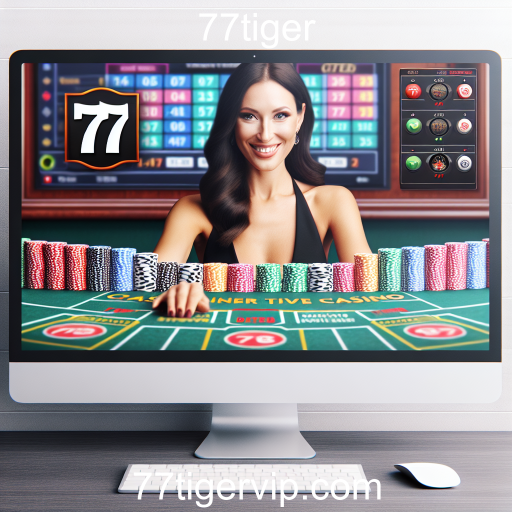 Explorando o Casino ao Vivo no 77tiger